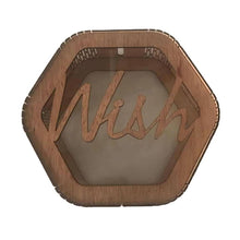 Laden Sie das Bild in den Galerie-Viewer, Personalisierte Hochzeitskarte Sechskantbox