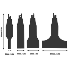 Laden Sie das Bild in den Galerie-Viewer, Schaber für Säbelsägen (4 Stück)