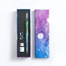 Laden Sie das Bild in den Galerie-Viewer, Sternenhimmel Glasstift-Tinten-Set