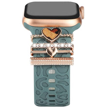 Laden Sie das Bild in den Galerie-Viewer, Watch Silikonbänder Dekorative Ringe