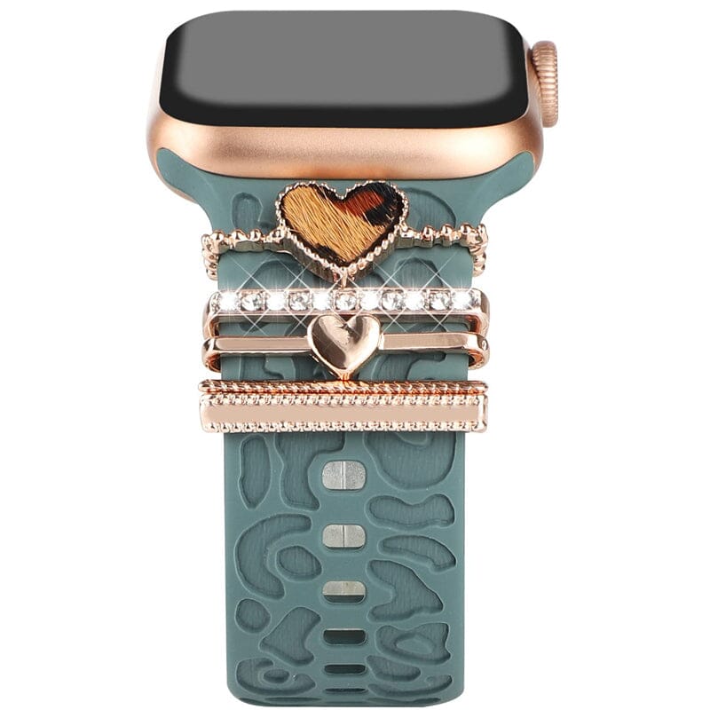 Watch Silikonbänder Dekorative Ringe