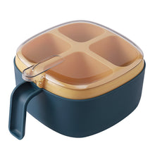 Laden Sie das Bild in den Galerie-Viewer, Gewürzbox mit vier Rosten für die Küche mit Deckel