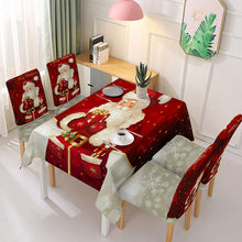 Laden Sie das Bild in den Galerie-Viewer, Weihnachten Tischdecke Stuhlbezug Dekoration