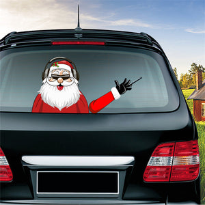 Weihnachts-Auto-Wischer-Aufkleber