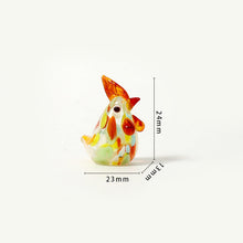 Laden Sie das Bild in den Galerie-Viewer, Kreative Buntglasur-Hähnchendekoration