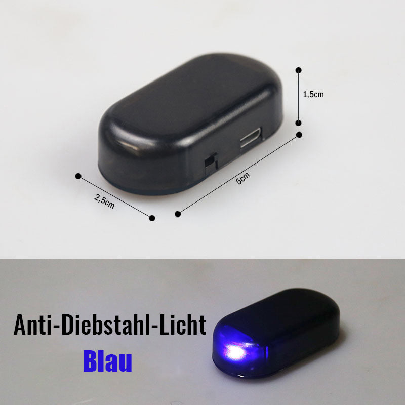 Diebstahlsensor Solarleuchte für Auto