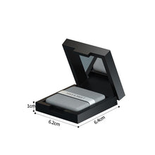 Laden Sie das Bild in den Galerie-Viewer, Tragbares Gesichtsöl-Löschpapier mit Puderquastenspiegel