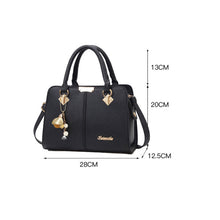 Laden Sie das Bild in den Galerie-Viewer, Damen modische süße einfarbige Handtasche