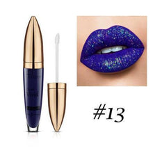 Laden Sie das Bild in den Galerie-Viewer, 18 Farben Diamant Glänzender Langanhaltender Lippenstift