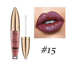 Laden Sie das Bild in den Galerie-Viewer, 18 Farben Diamant Glänzender Langanhaltender Lippenstift
