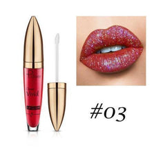 Laden Sie das Bild in den Galerie-Viewer, 18 Farben Diamant Glänzender Langanhaltender Lippenstift