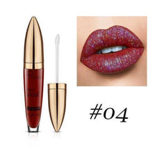 Laden Sie das Bild in den Galerie-Viewer, 18 Farben Diamant Glänzender Langanhaltender Lippenstift