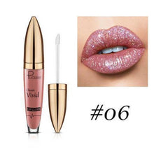 Laden Sie das Bild in den Galerie-Viewer, 18 Farben Diamant Glänzender Langanhaltender Lippenstift