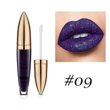 Laden Sie das Bild in den Galerie-Viewer, 18 Farben Diamant Glänzender Langanhaltender Lippenstift