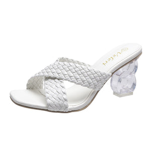 Damen Sommer Sandalen mit hohem Absatz