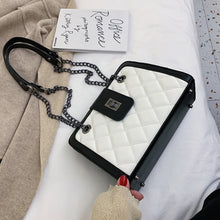 Laden Sie das Bild in den Galerie-Viewer, Modische kleine quadratische Tasche mit Kette