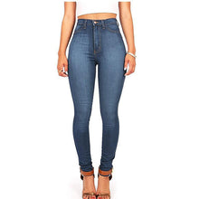 Laden Sie das Bild in den Galerie-Viewer, Stretch Jeans mit hoher Taille