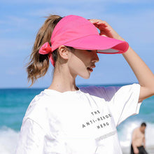 Laden Sie das Bild in den Galerie-Viewer, Damen Sonnenhut für den Außenbereich mit ausziehbarer Zugplatte