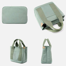 Laden Sie das Bild in den Galerie-Viewer, Einfarbige Picknicktasche mit mehreren Taschen