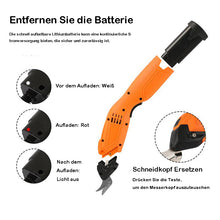 Laden Sie das Bild in den Galerie-Viewer, Effizientes wiederaufladbares kabelloses Stoffschneidewerkzeug