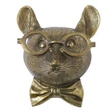 Laden Sie das Bild in den Galerie-Viewer, Anhänger aus Kunstharz mit Tierkopf