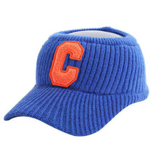 Laden Sie das Bild in den Galerie-Viewer, Süße gestrickte warme Baseballmütze