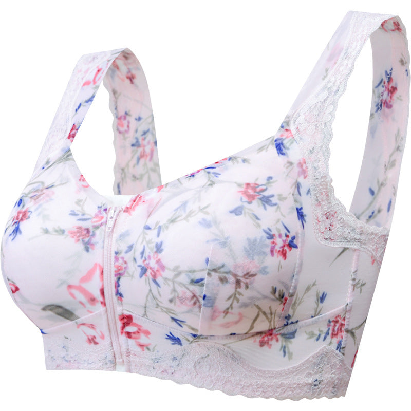 Bedruckter dünner Plus-Size-BH