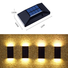 Laden Sie das Bild in den Galerie-Viewer, Garten-Wanddekorationsleuchten für den Außenbereich (2 Stück)