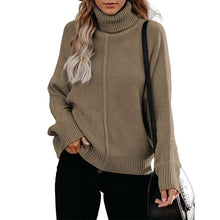 Laden Sie das Bild in den Galerie-Viewer, Gestrickter Rollkragenpullover