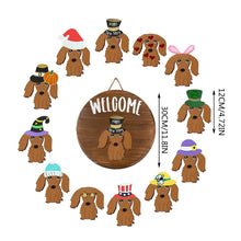 Laden Sie das Bild in den Galerie-Viewer, Dackel Tür hängende Dekoration