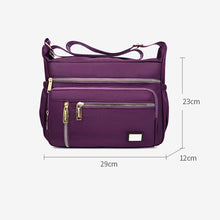 Laden Sie das Bild in den Galerie-Viewer, Multifunktionale Oxford-Umhängetasche mit Reißverschluss