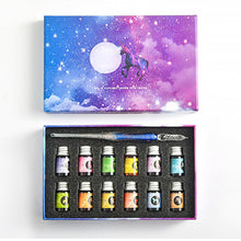 Laden Sie das Bild in den Galerie-Viewer, Sternenhimmel Glasstift-Tinten-Set