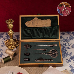Vintage 5-teiliges Set spitzer Scheren