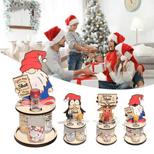 Laden Sie das Bild in den Galerie-Viewer, Weihnachtlicher Mini-Weinflaschenhalter