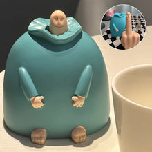 Laden Sie das Bild in den Galerie-Viewer, Kleines blaues Mittelfinger-Ornament