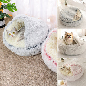 Plüschbett für Hunde & Katzen