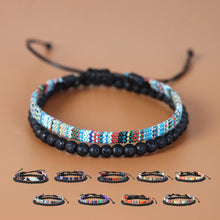 Laden Sie das Bild in den Galerie-Viewer, Vintage Stoffarmband