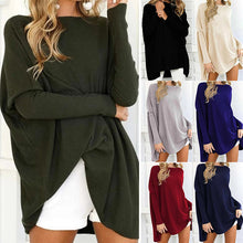 Laden Sie das Bild in den Galerie-Viewer, Gebundenes Langärmliges T-Shirt für Damen