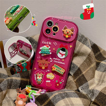 Laden Sie das Bild in den Galerie-Viewer, Weihnachtsbaum-Anhänger iPhone Abdeckung mit Spiegel