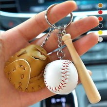 Laden Sie das Bild in den Galerie-Viewer, Mini Baseball-Schlüsselanhänger