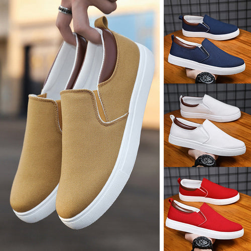 Einfache Segeltuchschuhe für Herren