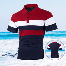 Laden Sie das Bild in den Galerie-Viewer, Poloshirt mit Revers für Herren