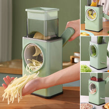 Laden Sie das Bild in den Galerie-Viewer, Multifunktionaler Trommel-Gemüseschneider Küche Haushalt rund