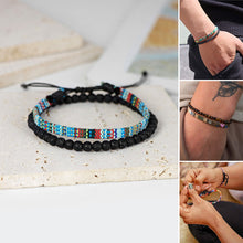 Laden Sie das Bild in den Galerie-Viewer, Vintage Stoffarmband