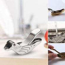 Laden Sie das Bild in den Galerie-Viewer, Vogelförmige Zitronenpresse aus Edelstahl