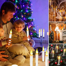 Laden Sie das Bild in den Galerie-Viewer, Fantasiekerze mit Zauberstab-Fernbedienung