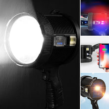 Laden Sie das Bild in den Galerie-Viewer, Wiederaufladbarer Suchscheinwerfer mit starkem Licht