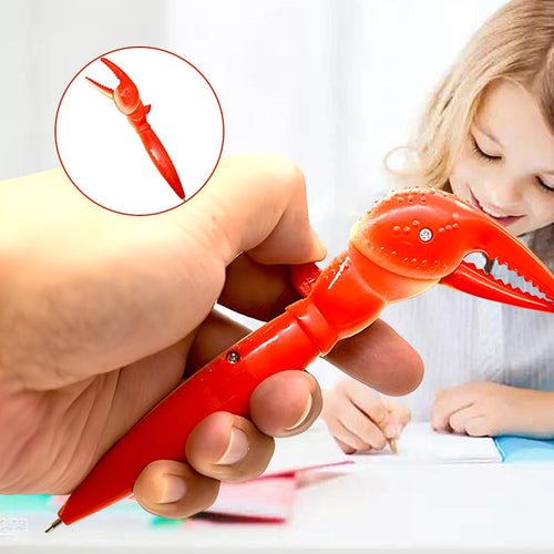 🦀Niedlicher Kugelschreiber mit Krabbenklammer