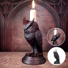 Laden Sie das Bild in den Galerie-Viewer, Eulen-Kerzenhalter