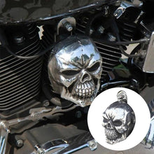 Laden Sie das Bild in den Galerie-Viewer, Motorrad Schädel Hupenabdeckung